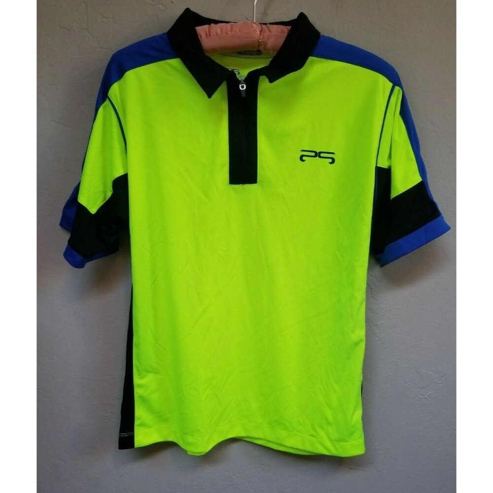 Prodigy Golfer Women's Large Colorblock Golf Polo Shirt Semi-Fitted Short Sleeve